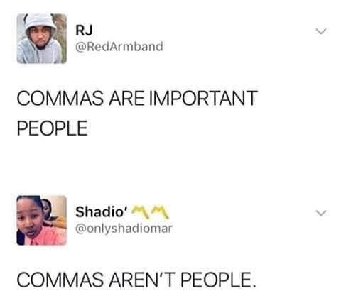 Commas