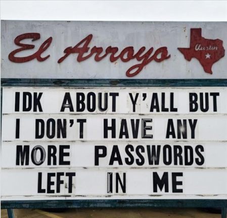 Passwords